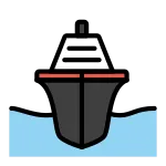 Passenger Ship SVG Icon
